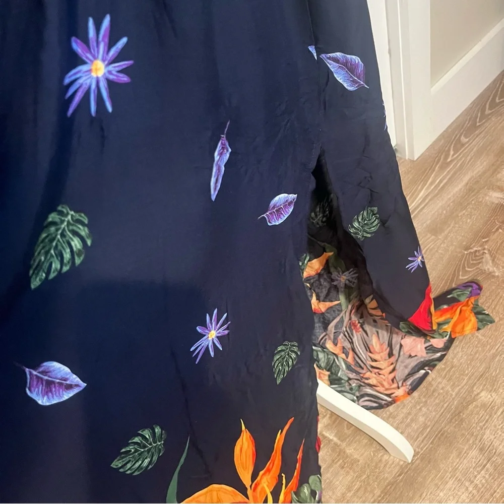 Fashion nova, NWT Key West, Tropical Print Maxi Dress with side cutouts,… - Picture 8 of 16
